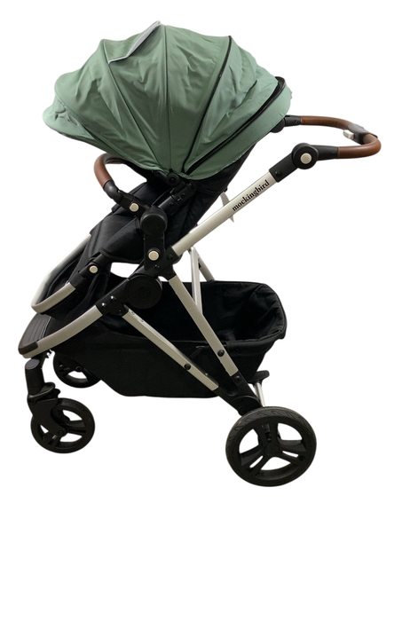 Shop Mockingbird Single 2.0 Stroller, Sage, Windowpane, Silver With Penny Leather, 2024 at Goodbuygears