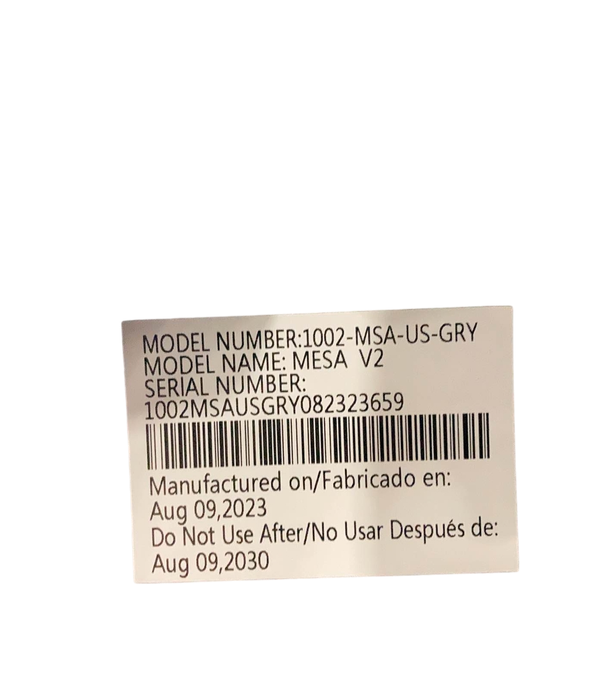 Shop UPPAbaby MESA V2 Infant Car Seat, 2023, Greyson (Charcoal Melange) at Goodbuygears