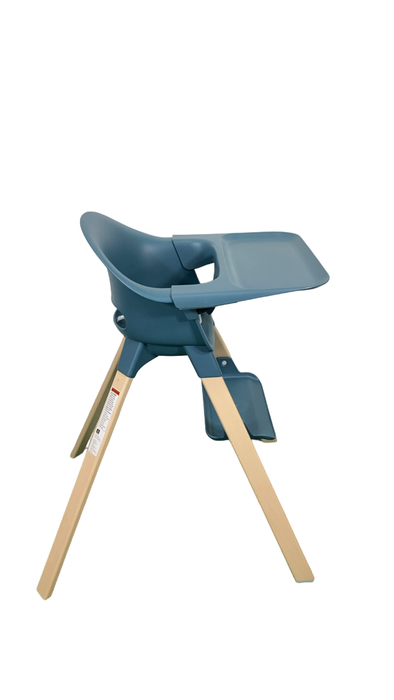 Shop Stokke Clikk High Chair, Fjord Blue at Goodbuygears