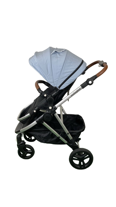 Shop Mockingbird Single 2.0 Stroller, 2024, Silver With Penny Leather, Sky, Watercolor Drops at Goodbuygears