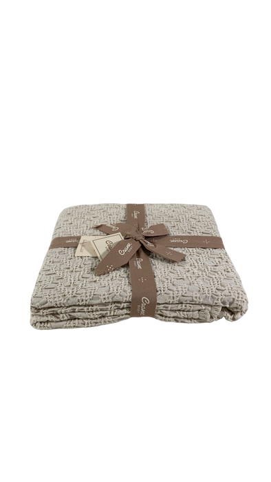 Shop Crane Baby Oatmeal Boho Knit Blanket, 30" x 40" at Goodbuygears