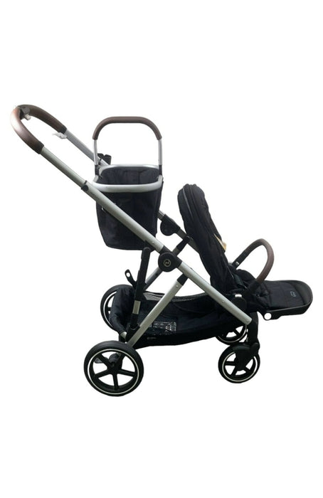 Shop Cybex Gazelle S Modular Stroller, 2023, Black Frame, Deep Black at Goodbuygears