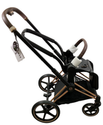 Shop Cybex PRIAM Stroller Frame And Seat, 2022, Rose Gold at Goodbuygears