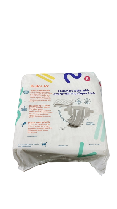 Shop Kudos Diapers, White, Size 6, 20 per pack at Goodbuygears