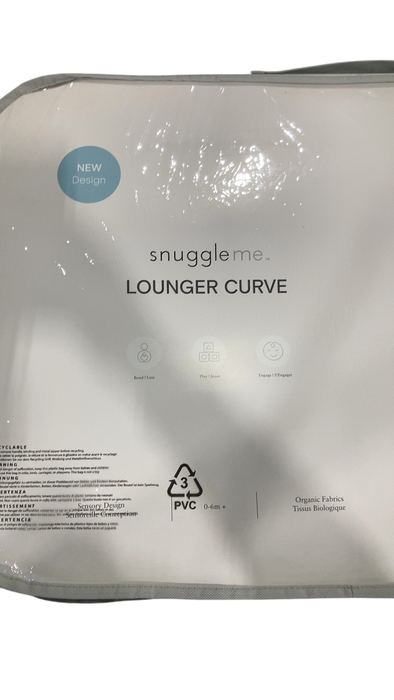 Shop Snuggle Me Organic Lounger Curve, Birch at Goodbuygears