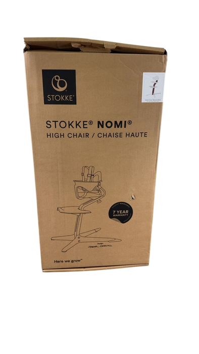 Shop Stokke Nomi High Chair, Walnut White at Goodbuygears