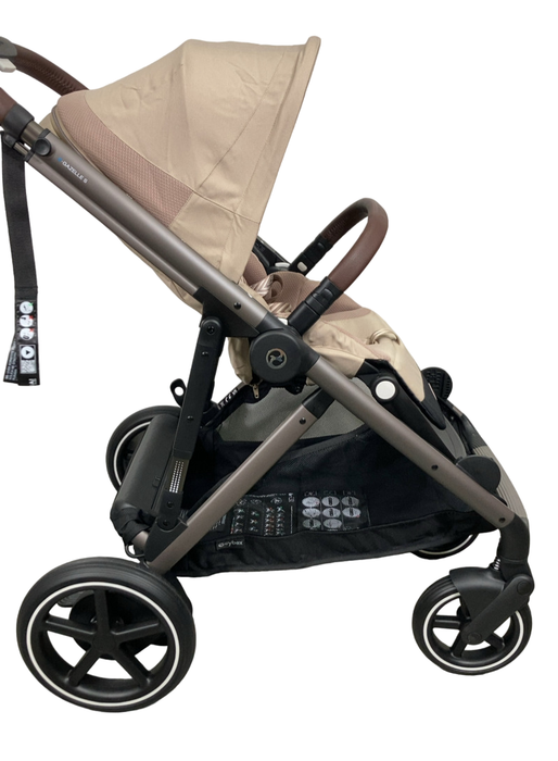 Shop Cybex e-Gazelle S Stroller, 2024, Almond Beige, Taupe at Goodbuygears