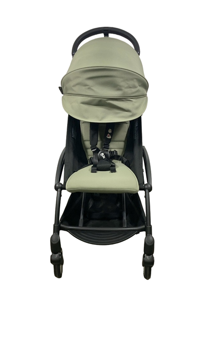Shop Stokke YOYO3 Complete Stroller, 2024, Black, Olive at Goodbuygears