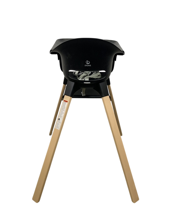 Shop Stokke Clikk High Chair, Black Natural at Goodbuygears
