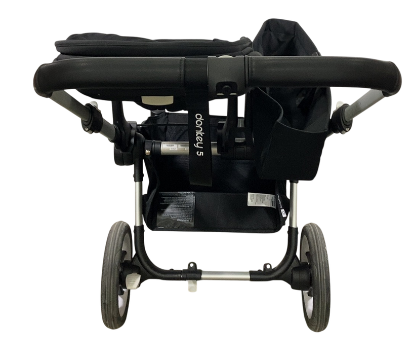 Shop Bugaboo Donkey 5 Mono Stroller, 2023, Black, Midnight Black, Washed Black at Goodbuygears