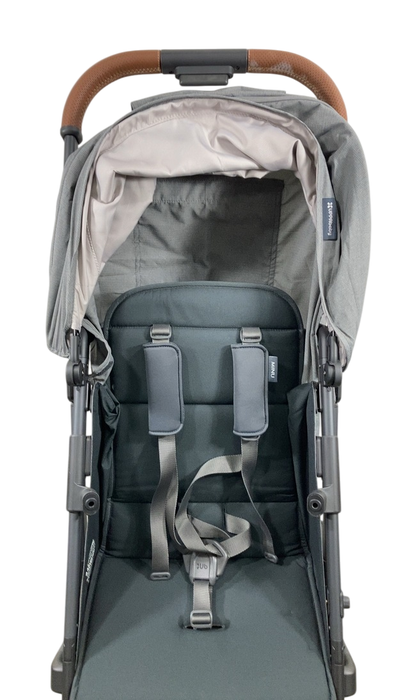 Shop UPPAbaby MINU V2 Stroller, 2023, Greyson (Charcoal Melange) at Goodbuygears