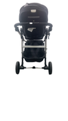 Shop Mockingbird Single to Double 2.0 Stroller, 2024, Black, Silver With Black Leather, Watercolor Drops at Goodbuygears