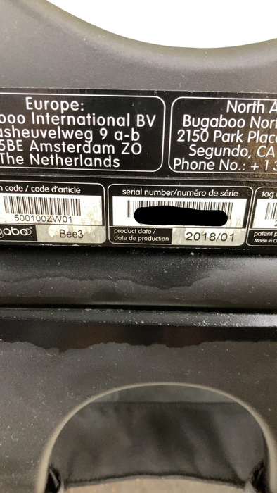 Shop Bugaboo Bee 3 Stroller Frame, 2018 at Goodbuygears