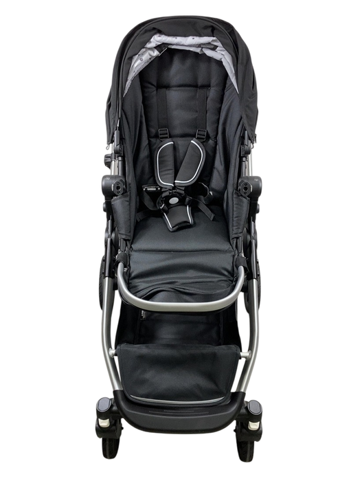Shop Mockingbird Single to Double 2.0 Stroller, 2024, Black, Silver With Penny Leather, Watercolor Drops at Goodbuygears