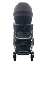 Shop Mockingbird Single to Double 2.0 Stroller, 2024, Black, Silver With Black Leather, Watercolor Drops at Goodbuygears