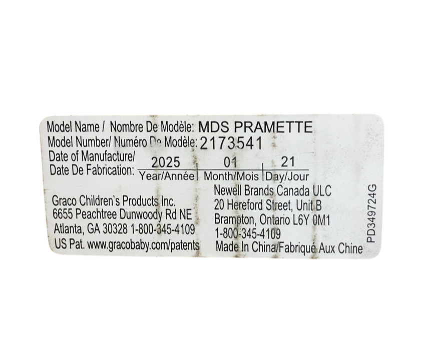 Shop Graco Modes Pramette Stroller, 2025, Pierce Fashion at Goodbuygears