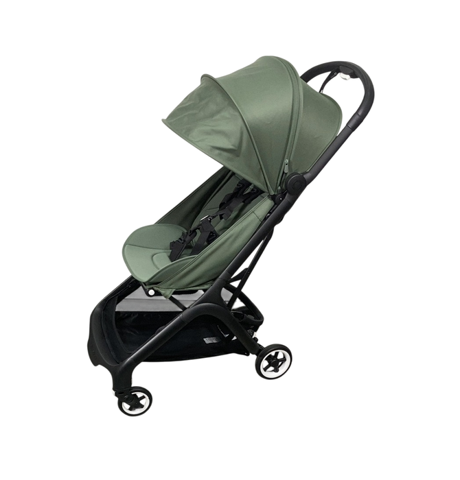 Shop Bugaboo Butterfly Stroller, 2024, Black, Forest Green, Forest Green at Goodbuygears
