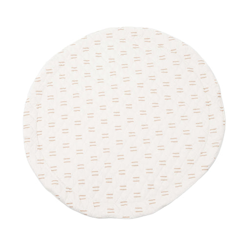 Shop Poppyseed Play Extra Padded Round Play Mat, Neutral Lines at Goodbuygears