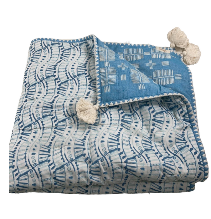 Shop Crane Baby Quilted Blanket, Caspian at Goodbuygears
