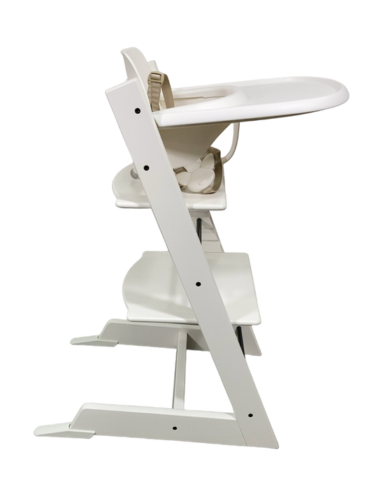 Shop Stokke Tripp Trapp Complete High Chair, White, Dots Grey, 2 at Goodbuygears