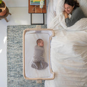 Shop Halo 2-in-1 BassiNest Bedside Sleeper, Oat at Goodbuygears