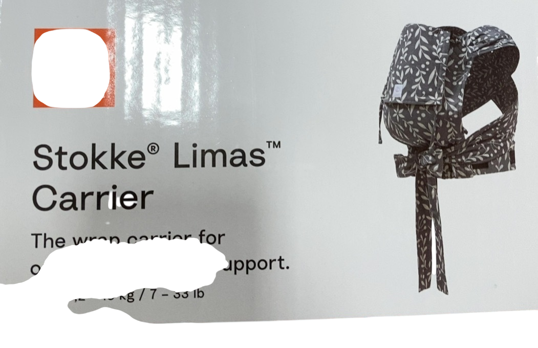 Shop Stokke Limas Carrier, Floral Slate at Goodbuygears