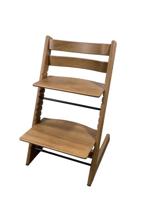 Shop Stokke Tripp Trapp Complete High Chair, 2, Icon Grey, Oak Brown at Goodbuygears