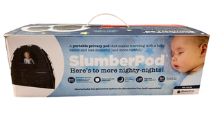 Shop SlumberPod 3.0 Sleep Canopy with Fan, Black with Gray Accents at Goodbuygears