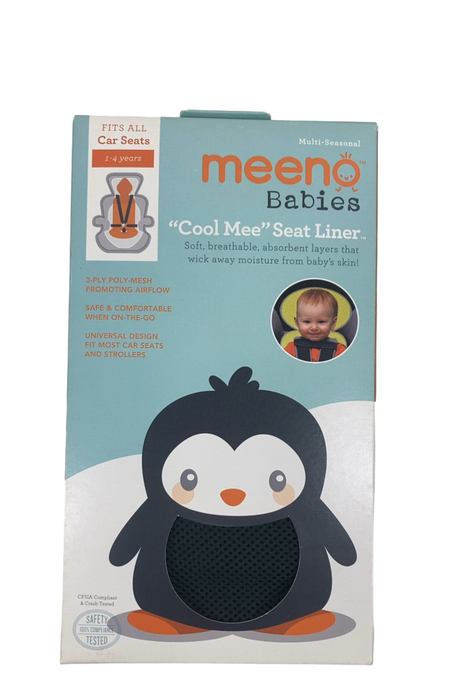 Shop Meeno Babies Cool Mee Car Seat Liner, Black at Goodbuygears