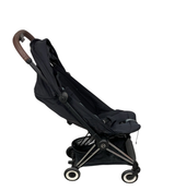 Shop Cybex Coya Stroller, 2023, Chrome, Sepia Black at Goodbuygears