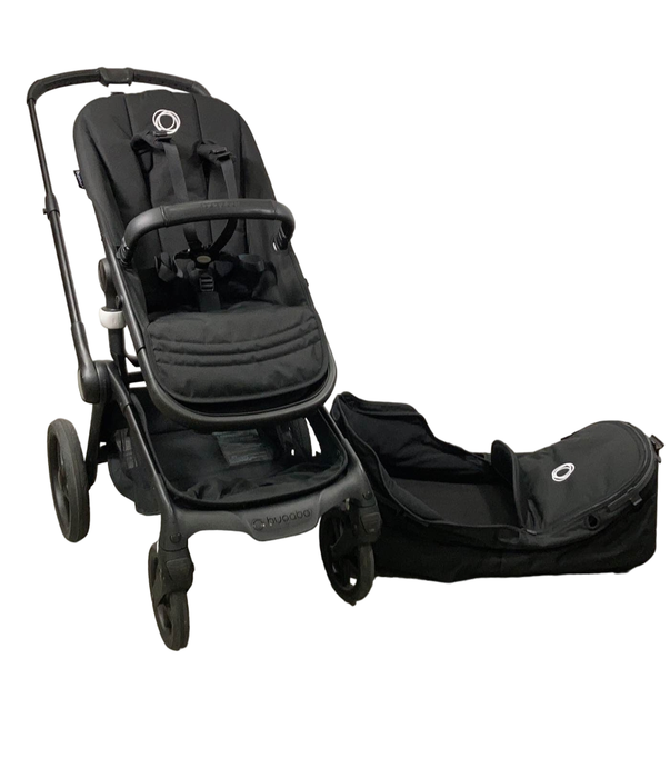 Shop Bugaboo Fox 5 Stroller, 2023, Black Frame, Midnight Black at Goodbuygears