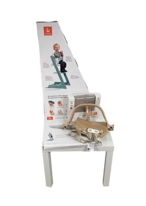 Shop Stokke Tripp Trapp Complete High Chair, Natural, Dots Grey, 2 at Goodbuygears
