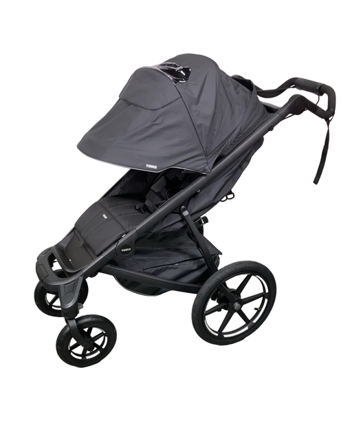 Shop Thule Urban Glide 4-Wheel Stroller, Black, 2023, Click In Buckle at Goodbuygears