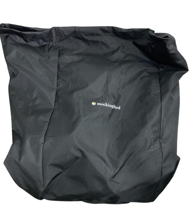Shop Mockingbird Single to Double 2.0 Stroller, Black, Windowpane, Silver With Black Leather, 2025 at Goodbuygears