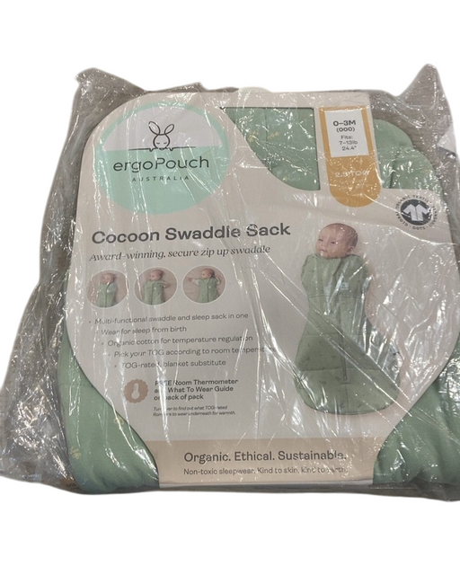 Shop ErgoPouch Cocoon Swaddle Bag, 0-3 Months, Sage, 2.5 TOG at Goodbuygears