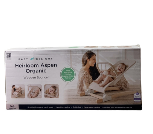 Shop Baby Delight Heirloom Aspen Wood Bouncer, Organic Oat at Goodbuygears