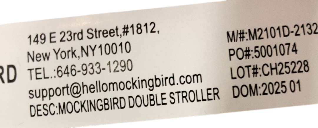 Shop Mockingbird Single to Double 2.0 Stroller, Sky, Windowpane, Silver With Penny Leather, 2025 at Goodbuygears