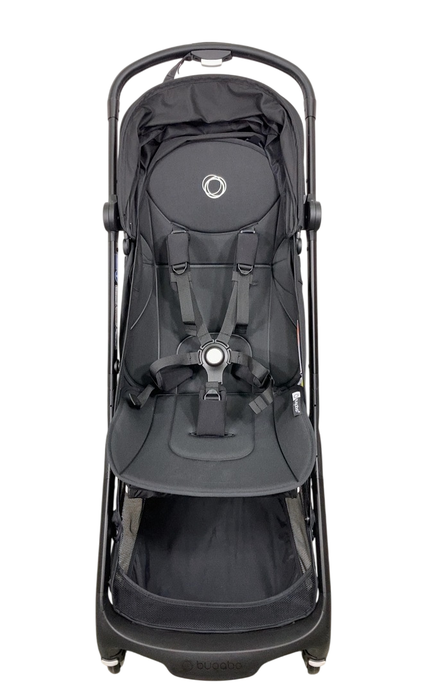 Shop Bugaboo Butterfly Stroller, 2024, Black, Midnight Black, Midnight Black at Goodbuygears