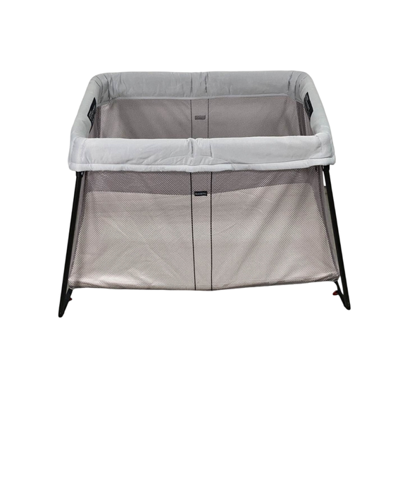 Shop BabyBjorn Travel Crib Light 2, Silver at Goodbuygears