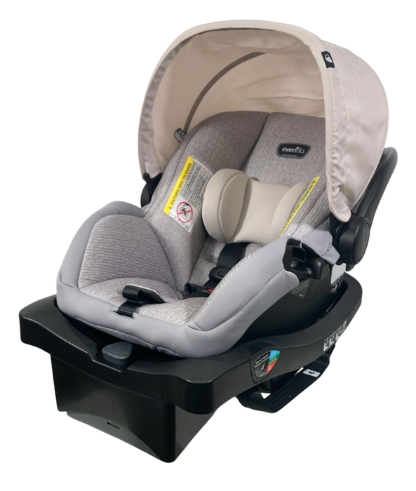 Shop Evenflo LiteMax 35 Infant Car Seat, 2024, River Stone Gray at Goodbuygears