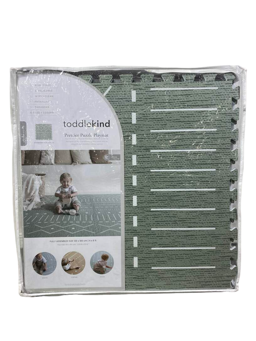 Shop Toddlekind Prettier Puzzle Playmat Standard, Berber, Moss at Goodbuygears