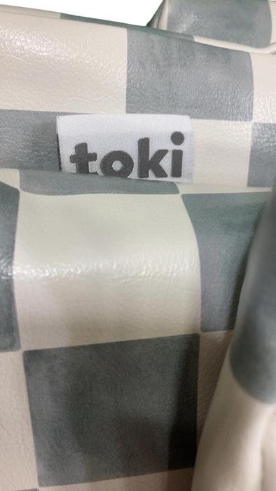 Shop Toki Kids Vegan Leather Mat Mega, Checker Matcha at Goodbuygears