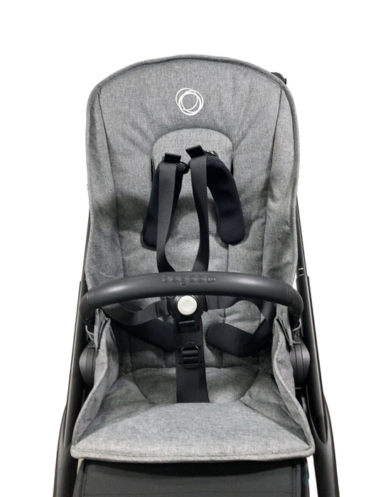 Shop Bugaboo Dragonfly Stroller, 2023, Black, Grey Melange, Midnight Black at Goodbuygears