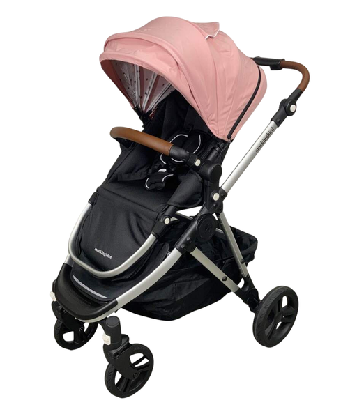 Shop Mockingbird Single 2.0 Stroller, 2024, Bloom, Silver With Penny Leather, Watercolor Drops at Goodbuygears