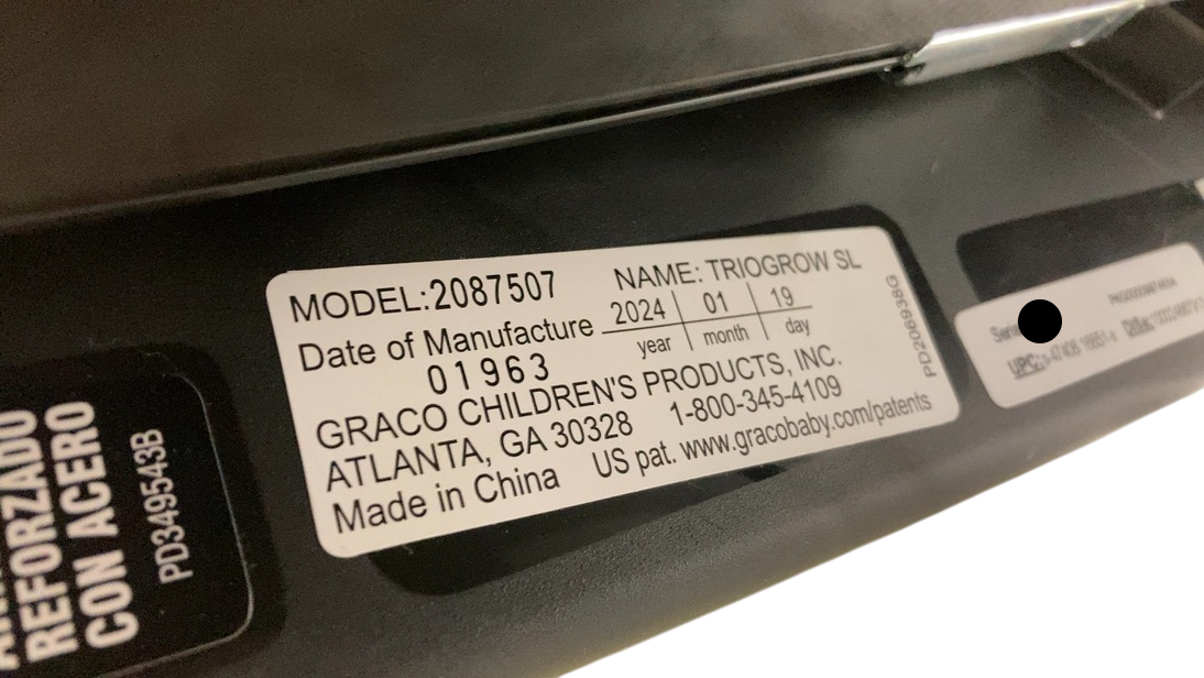 Shop Graco TrioGrow SnugLock 3-in-1 Car Seat, 2024, Leland at Goodbuygears