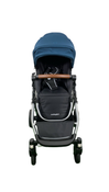 Shop Mockingbird Single to Double 2.0 Stroller, 2024, Sea, Silver With Penny Leather, Watercolor Drops at Goodbuygears