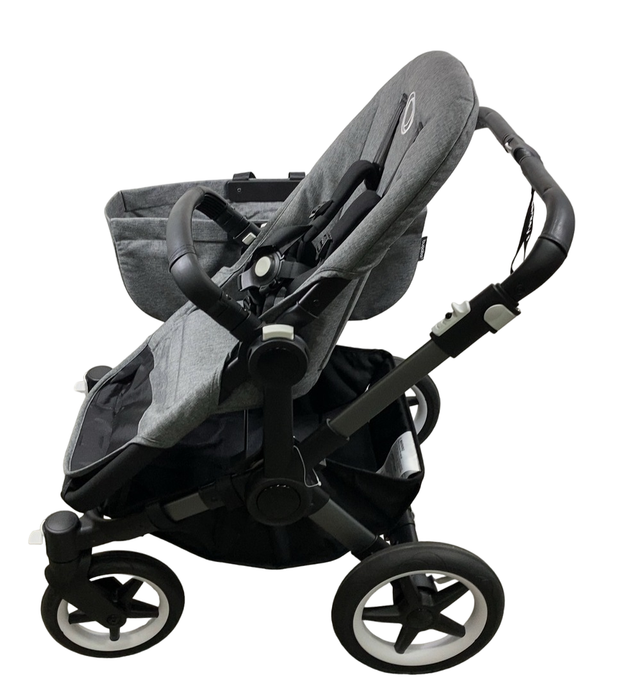 Shop Bugaboo Donkey 5 Stroller Mono, 2021, Graphite, Grey Melange at Goodbuygears