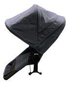 Shop Bugaboo Donkey 5 Duo Extension Set, 2024, Black Frame, Stormy Blue, Stormy Blue, with Canopy at Goodbuygears