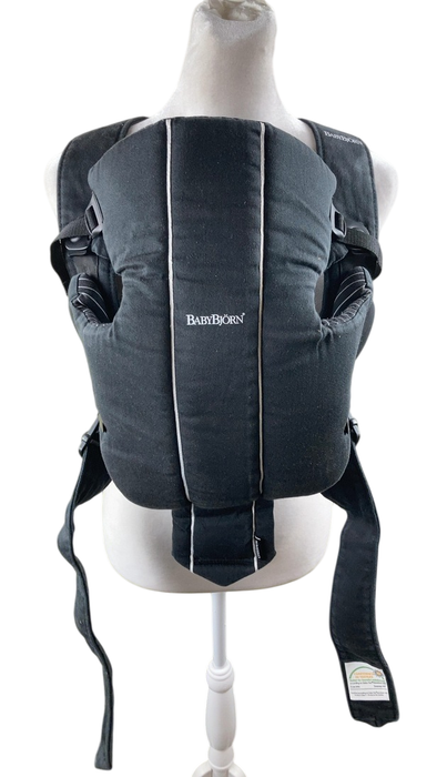 Shop BabyBjorn Original Baby Carrier, Black, Cotton at Goodbuygears