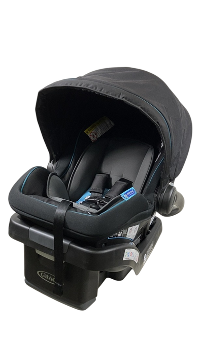 Shop Graco Snugride Snuglock 35 Infant Car Seat, 2022, Harleigh Fashion at Goodbuygears